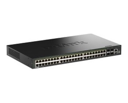 D-Link DGS-1530-52P/E Switch 48xG PoE 4xSFP+-SX476 D-Link DGS-1530-52P/E Switch 48xG PoE 4xSFP+