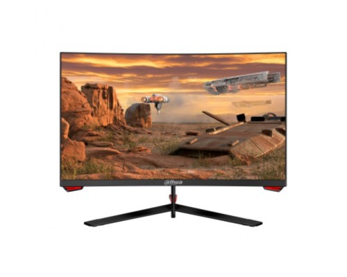 (DHI-LM24-E230C-A5-V2) DAHUA MONITOR GAMING CURVO 24" FHD ELED / 1920*1080 / 300CD/M2 / 165HZ / H178/V178 / WIDE COLOR GAMUT / HDMI×2 / DP / AUDIO OUT (Espera 4 dias)