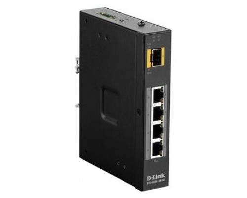 SWITCH INDUSTRIAL D-LINK DIS-100G-5PSW  SIN GESTION 4P