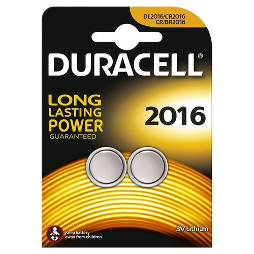 PILAS DURACELL DL2016B2 PACK 2-DU3 PILAS DURACELL DL2016B2 PACK 2
