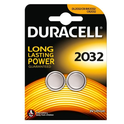 PILAS DURACELL DL2032 PACK 2-DU3 PILAS DURACELL DL2032 PACK 2