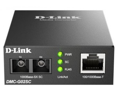 CONVERTIDOR DE MEDIOS MULTIMODO 100/1000 BASE-T A 1000