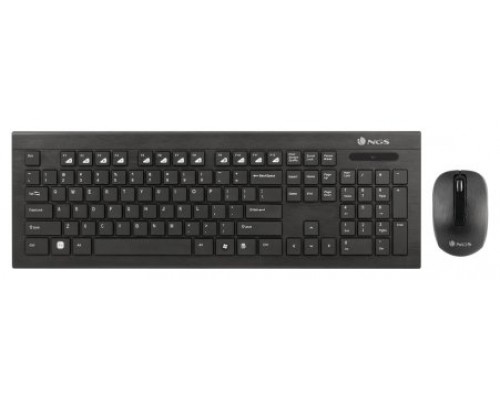 TECLADO + RATON WIRELESS DRAGONFLY KIT NGS (Espera 4 dias)