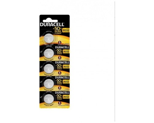 Duracell Pila Boton Litio CR2032 3V BLISTER*5