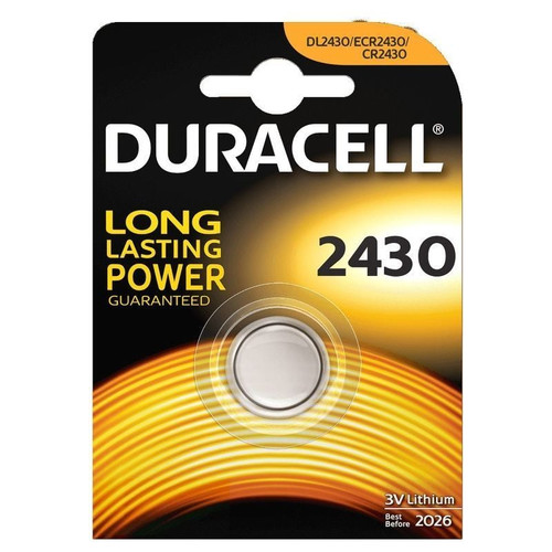 PILAS DURACELL CR2430-DU2 PILAS DURACELL CR2430