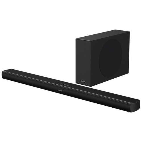 BARRA DE SONIDO Y SUBWOOFER 2.1 AIWA HE-1200SW 120W-SX10 BARRA DE SONIDO Y SUBWOOFER 2.1 AIWA HE-1200SW 120W