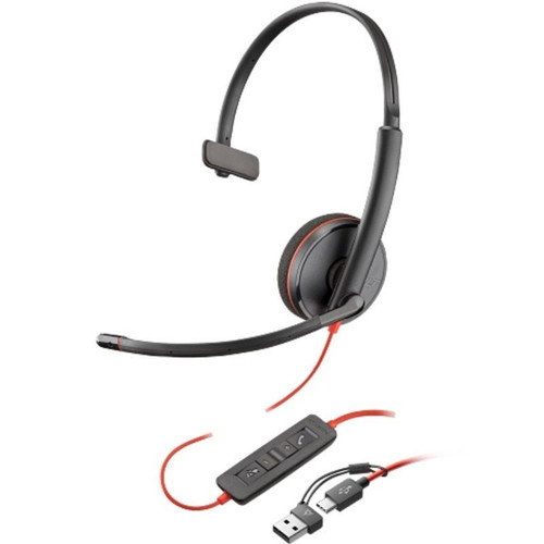 AURICULAR POLY BW 3210 USB-C H (Espera 4 dias)-SX6 AURICULAR POLY BW 3210 USB-C H (Espera 4 dias)