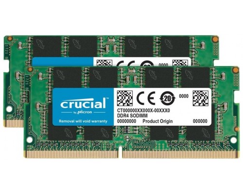 DDR4 SODIMM CRUCIAL 2 X 8GB 3200