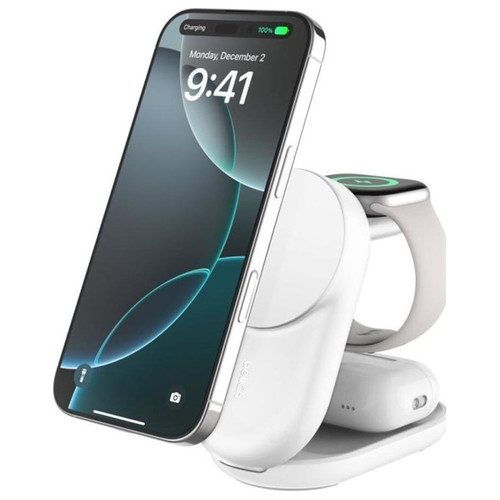 BASE DE CARGA BELKIN WIZ037KQWH ULTRACHARGE BLANCO