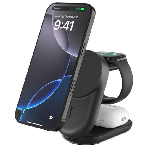 BASE DE CARGA BELKIN WIZ037KQBK ULTRACHARGE NEGRO-SX14 BASE DE CARGA BELKIN WIZ037KQBK ULTRACHARGE NEGRO