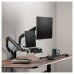 AISENS - SOPORTE DE MESA CONTRAPESO GIRATORIO E INCLINABLE PARA PORTATIL Y MONITOR/TV 8KG DE 17-32, NEGRO