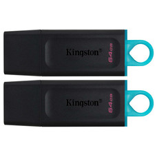 USB 3.2 DataTraveler 2x 64GB EXODIA Negro/Turquesa-SX7 USB 3.2 DataTraveler 2x 64GB EXODIA Negro/Turquesa