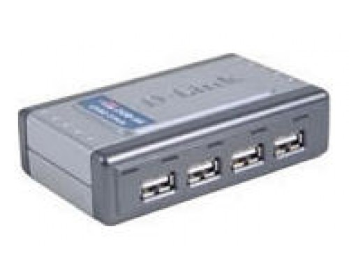 HUB USB D-LINK CONEXION  X4 USB2.0 DUB-H4