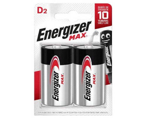 Energizer MAX – D Batería de un solo uso Alcalino (Espera 4 dias)