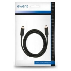 Ewent EC1045 cable USB 1 m USB 3.2 Gen 2 (3.1 Gen 2) USB C Negro (Espera 4 dias)