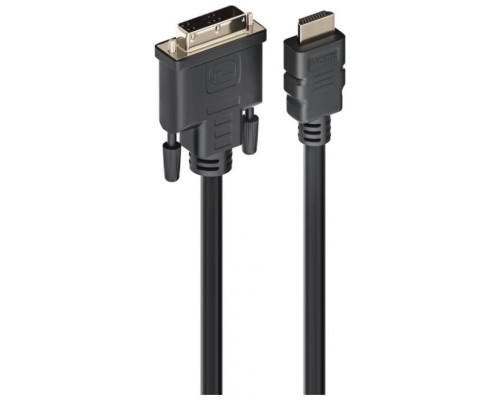 Ewent EC1351 adaptador de cable de vídeo 3 m HDMI tipo A (Estándar) DVI-D Negro (Espera 4 dias)