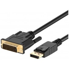 Ewent EC1440 adaptador de cable de vídeo 1 m DisplayPort DVI-D Negro (Espera 4 dias)