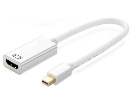 Ewent EC1458 adaptador de cable de vídeo 0,15 m Mini DisplayPort HDMI tipo A (Estándar) Blanco (Espera 4 dias)