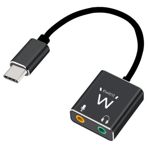 CABLE ADAPTADOR AUDIO EWENT USB C A 2 JACK 3,5 mm AURICULAR Y MICRO-SX3 CABLE ADAPTADOR AUDIO EWENT USB C A 2 JACK 3,5 mm AURICULAR Y MICRO
