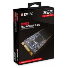 SSD M.2 2280 256GB EMTEC POWER PLUS X250 SATA-Desprecintados (Espera 4 dias)