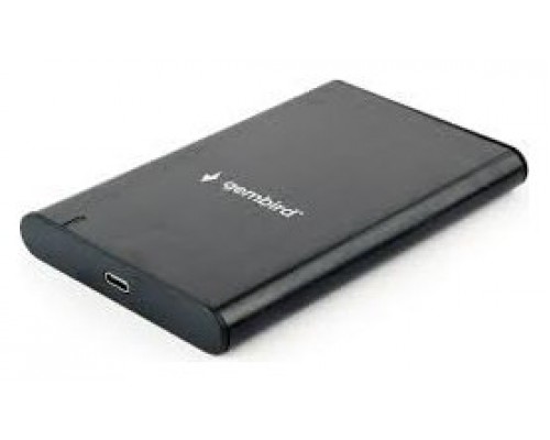 CARCASA DISCO DURO GEMBIRD HDD Ó SATA  USB TIPO C 3.1 NEGRO ALUMINIO