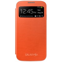 Samsung S View funda para teléfono móvil Libro Naranja (Espera 4 dias)