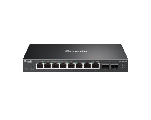 SWITCH OMADA ES210X-M2 8-PORT EASY MANAGED SWITCH WITH 2 10GE SFP+ SLOTS-SX27 SWITCH OMADA ES210X-M2 8-PORT EASY MANAGED SWITCH WITH 2 10GE SFP+ SLOTS