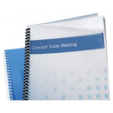 CAJA DE 100 CUBIERTAS POLIPROPILENO FORMATO A4 DE 500 MICRAS TRANSL&Uacute;CIDO GBC ESP425500 (Espera 4 dias)