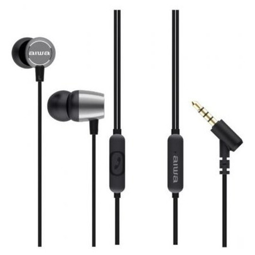 AURICULAR INTRAUDITIVO AIWA ESTM-30SL PLATA 3,5mm-SX3 AURICULAR INTRAUDITIVO AIWA ESTM-30SL PLATA 3,5mm