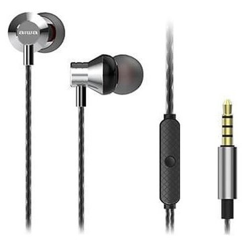 AURICULAR INTRAUDITIVO AIWA ESTM-50SL SILVER 3.5mm-SX3 AURICULAR INTRAUDITIVO AIWA ESTM-50SL SILVER 3.5mm