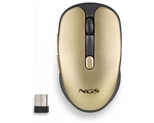 NGS - Raton inalambrico EVO RUST GOLD - Recargable -