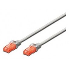 CABLE DE RED CAT 6 U/UTP DE 10 METROS EN COLOR GRIS