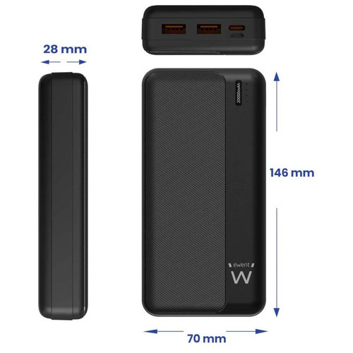 EWENT POWERBANK 20000mAh PD 22,5W
