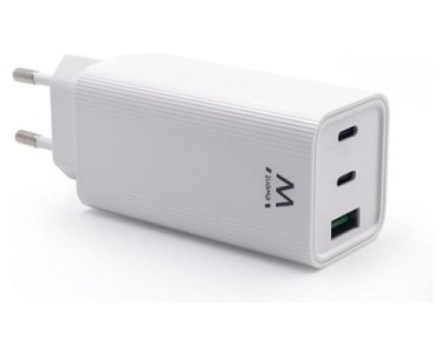 EWENT Cargador carga rapido 65w usb-c y usb-a