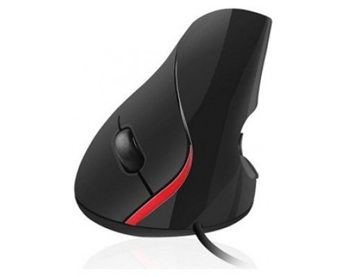 EWENT EW3156 Raton Ergonómico USB Negro