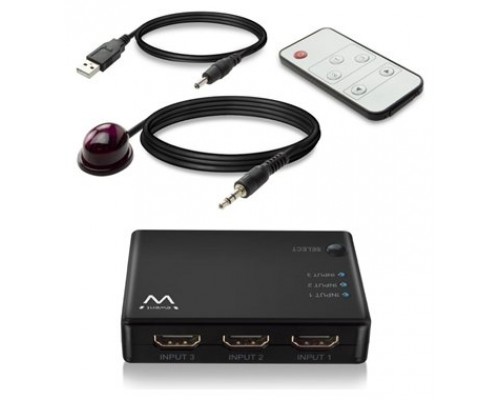 Ewent EW3730 interruptor de video HDMI (Espera 4 dias)