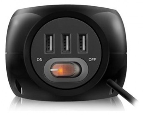 REGLETA CUBO EWENT EW3938 3TOMAS + 3USB C/INTERRUPTOR (Espera 4 dias)