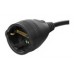 EWENT CABLE EXTENSION DE ALIMENTACION DE 230V 3m