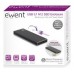 Ewent EW7023 caja para disco duro externo Caja externa para unidad de estado sólido (SSD) Negro (Espera 4 dias)