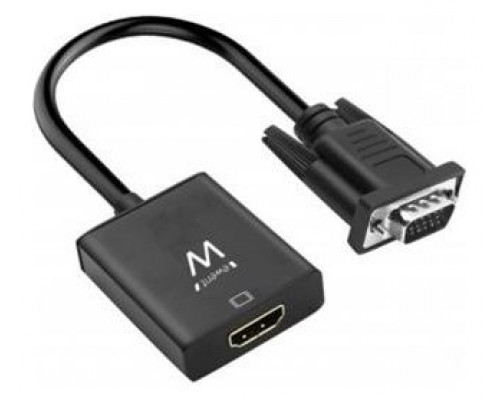 EWENT EW9866 Adaptador Vga/Hdmi con Audio