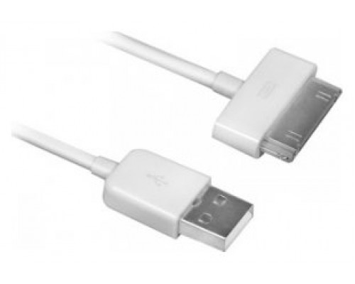 EWENT CABLE USB2 A APPLE 30 PIN 1.5M BLANCO (EW9903) (Espera 4 dias)
