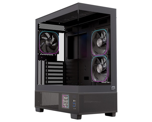 CAJA ATX SEMITORRE EINAREX S501D RGB NEGRA