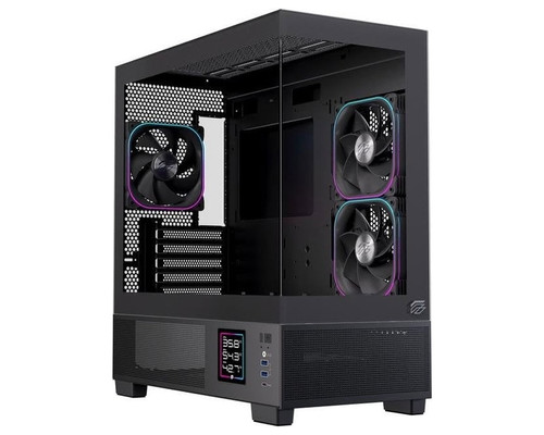 CAJA ATX SEMITORRE EINAREX SM501D RGB NEGRA