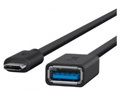 Belkin F2CU036btBLK cable USB USB 3.2 Gen 1 (3.1 Gen 1) USB C USB A Negro (Espera 4 dias)