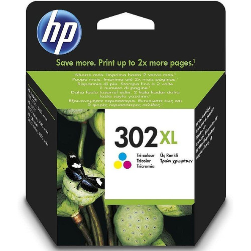 Cartucho de tinta original HP 302XL de alta capacidad
