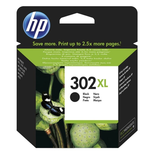 Cartucho de tinta original HP 302XL de alta capacidad