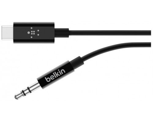 CABLE BELKIN F7U079BT06-BLK  USB-C A JACK 3,5 mm COLOR