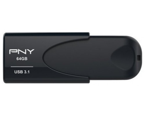PNY USB Attache 4 3.1 64GB / Lectura 80 Mb/s
