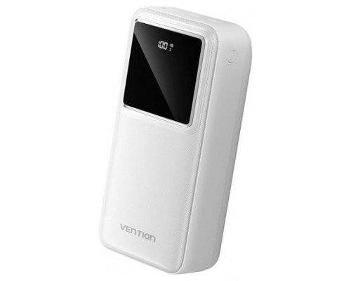 POWER BANK 30000mAh 22.5W BLANCO VENTION (Espera 4 dias)