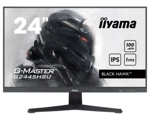 IIYAMA PANTALLA 23.8", IPS, 100HZ, HDMI X1 (V.1.4), DISPLAYPORT X1 (V.1.2), ALTAVOZ INTEGRADO. MPRT 1MS (Espera 4 dias)